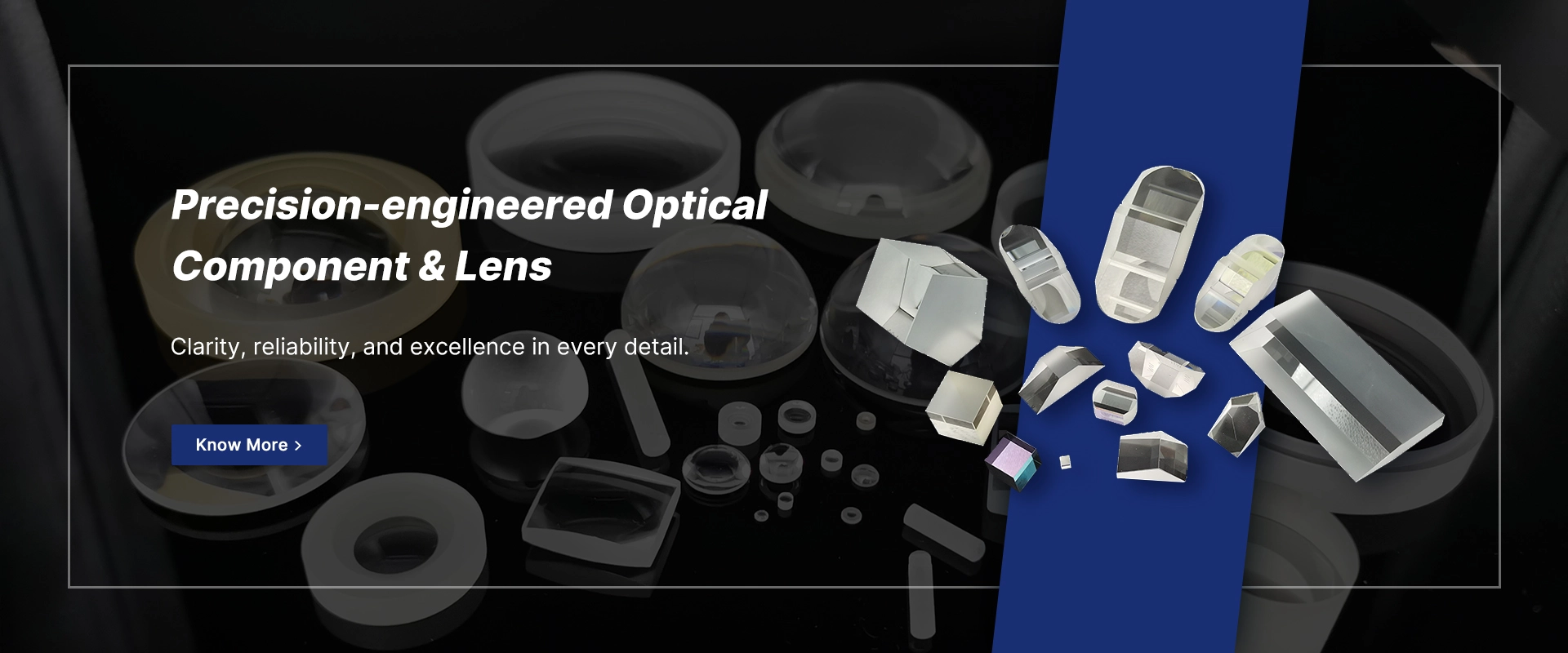 Precision-engineered Optical Component & Lens